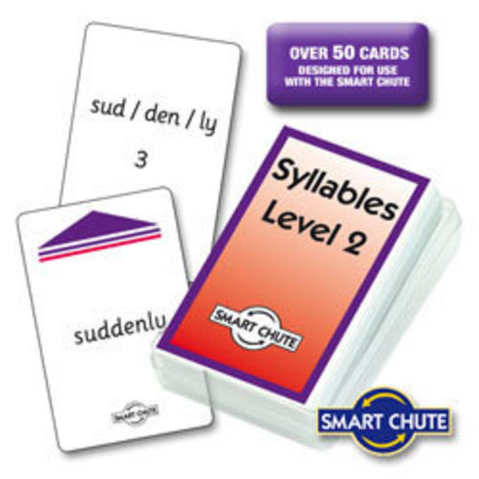 Syllables - Level 2 Chute Cards